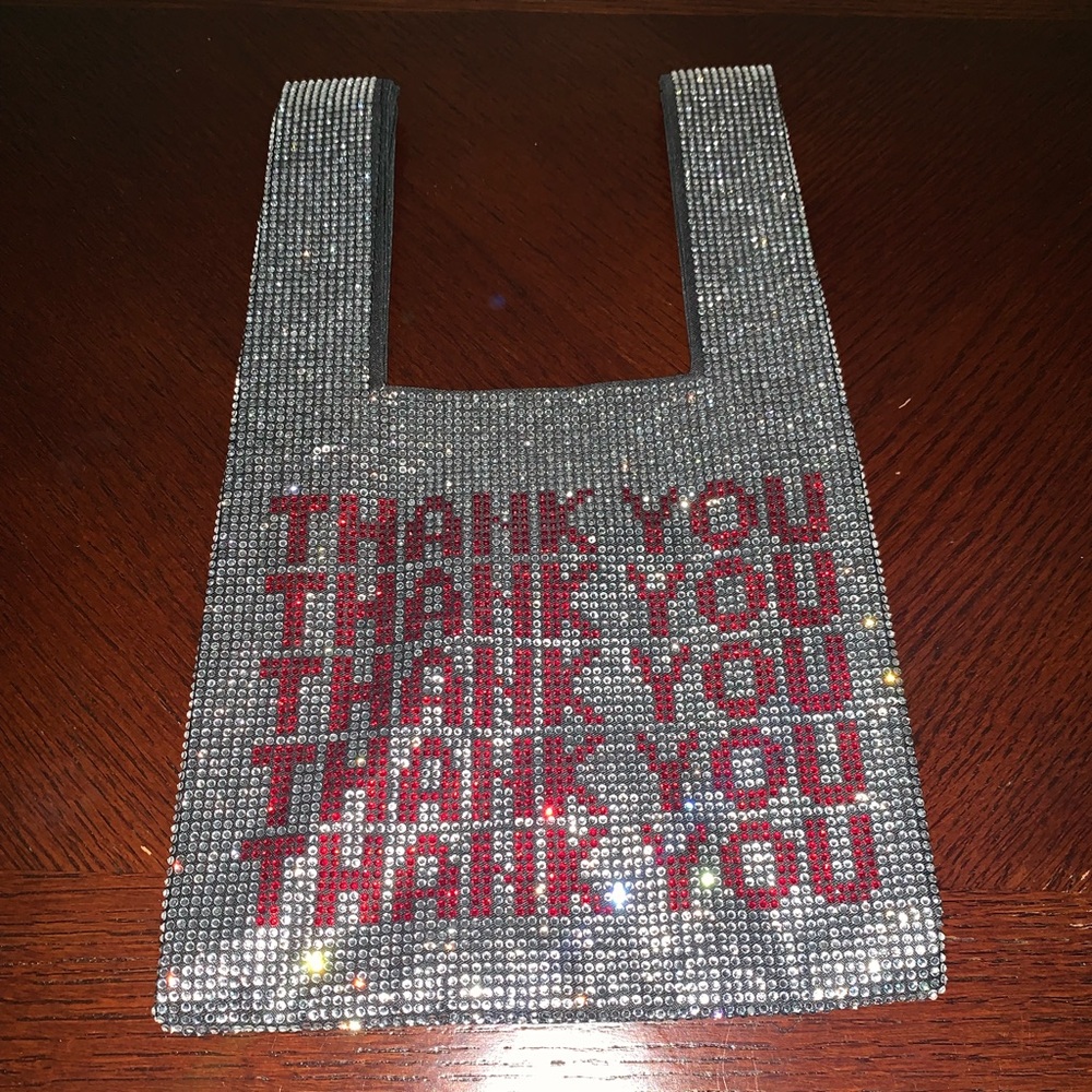 Small crystal evening bag